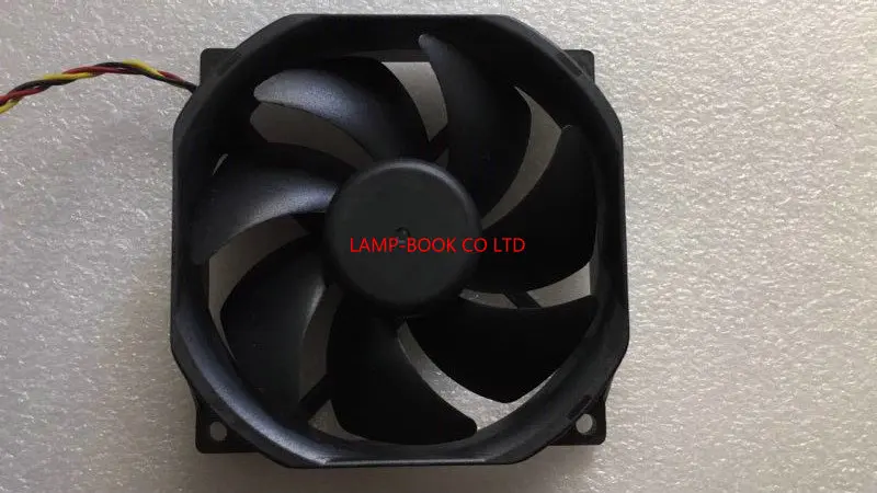 Б/у вентилятор KDE1285PTV1 12V 3,6 W для проектора OPTOMA(черная буква этикетка