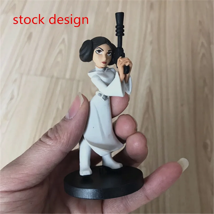 Фигурки Leia из Звездных войн игрушки высокого качества модель кукла для коллекции