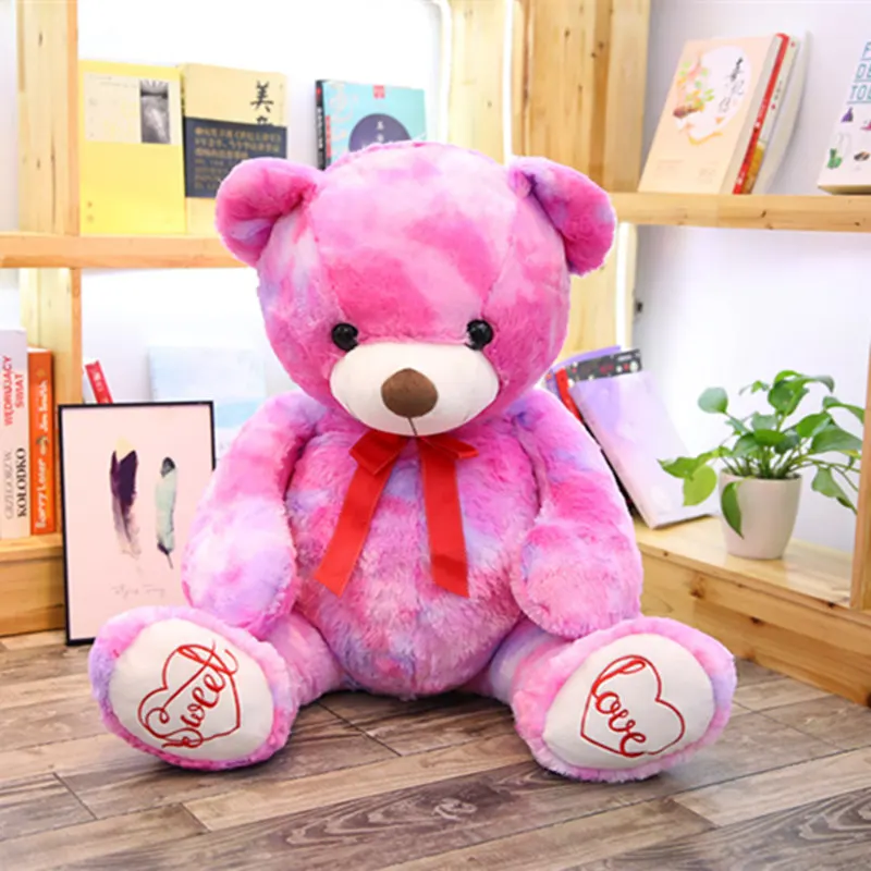 1 шт. 100 см Большой плюшевый медведь плюшевые игрушки мягкие милые плюшевые Животные Love Teddy Bear Валентина Подарки для девочек подарки