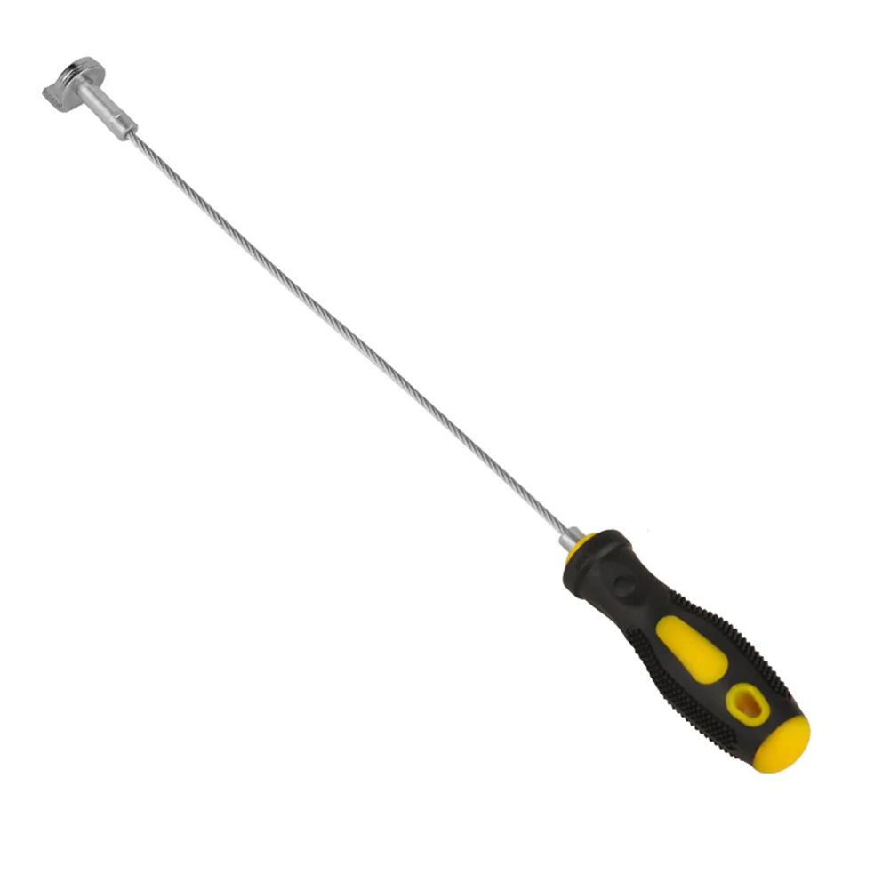 Flexible Shaft Steel Long Easy Apply Car Repair Oil Drain Wrench Maintenance Practical Plug Remover Portable Anti Scald Magnetic