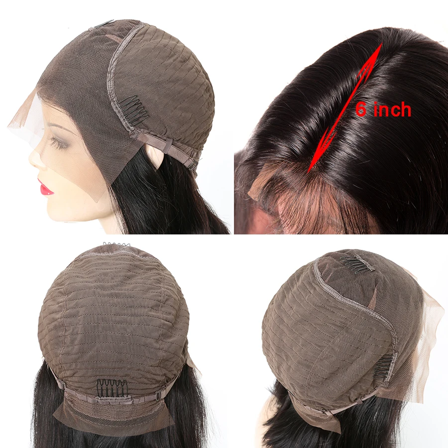 Парики из натуральных волос волнистые Короткие парики 150 шт. 13X6|wigs for blacks|wigs black