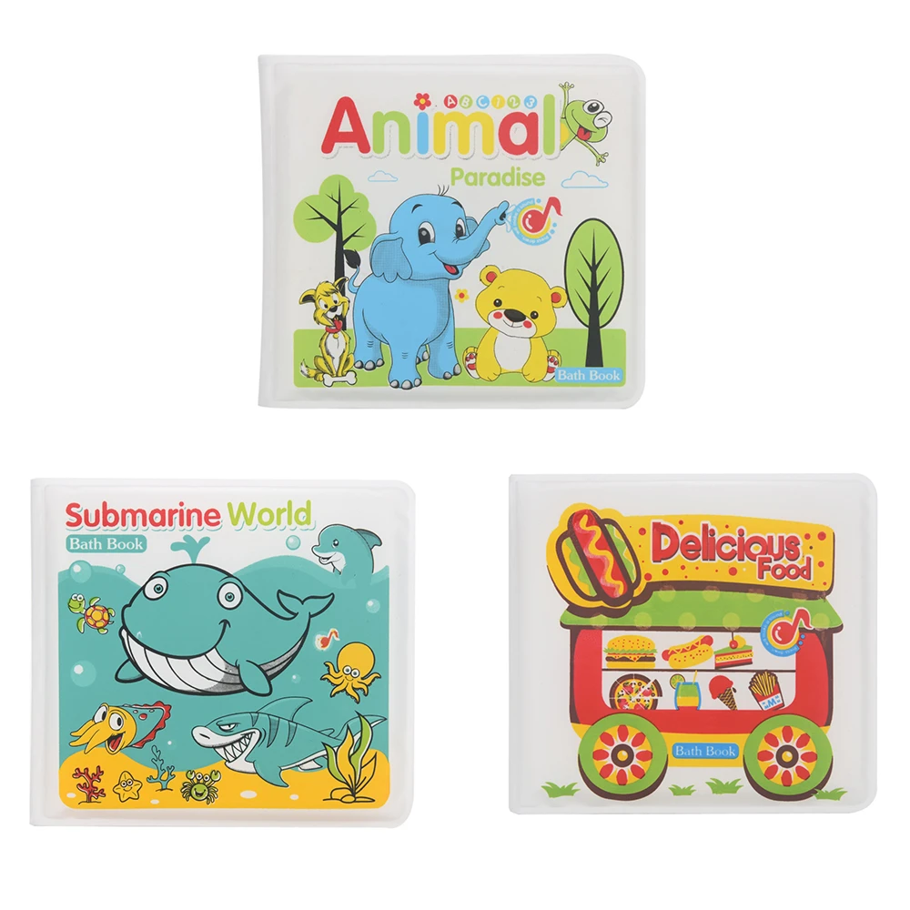 Livres De Bain Impermeables Pour Bebes Jouets De Salle De Bain D Eau Jouets Educatifs D Apprentissage Precoce Cadeau Pour Bebes Et Enfants Aliexpress
