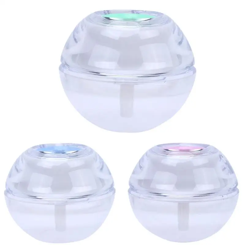 USB Creative Crystal Night Light Ultrasonic Humidifier Household Luminous Mini USB Humidifier Air Purifier Mist Maker