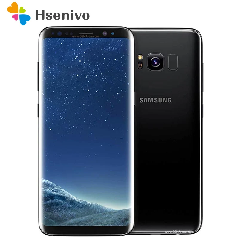 Восстановленный телефон Samsung Galaxy S8 G950F 4G 64 ГБ 5 8 дюйма одна Sim-карта 12 Мп 3000 мАч S-series