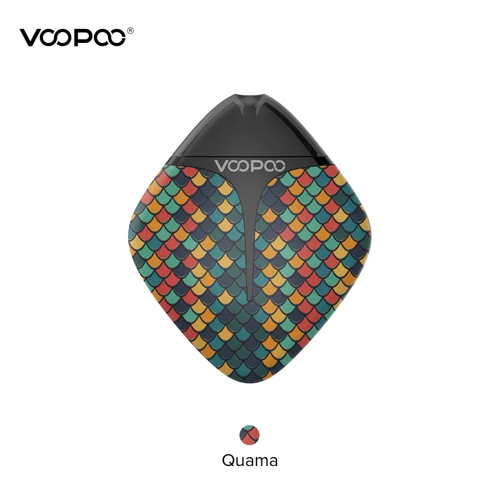Оригинальный VOOPOO finic рыбы Pod Комплект с 350 мА/ч Батарея 1 7 мл картридж YC R1 R2 катушки