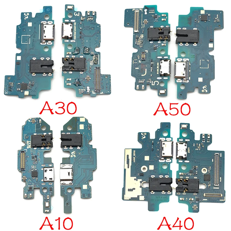 Для samsung Galaxy A10 A20 A30 A40 A50 A105 A205 A305 A405 A505 A305F A605F A705F микро-разъем USB зарядки Порты и разъёмы док-станция для платы гибкий кабель