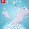 Zapatillas deportivas modernas para niños y niñas, zapatos de baile de Hip Hop, transpirables, de suela suave, para gimnasio y Fitness, color blanco, novedad ► Foto 2/6