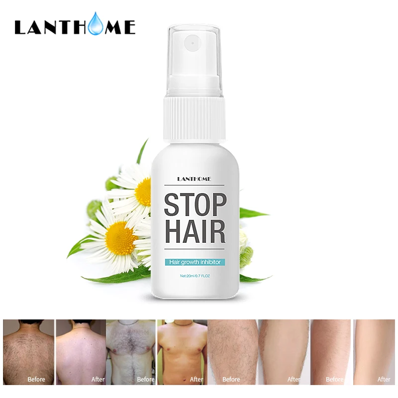 

Permanent Hair Growth Inhibitor Whole Body Prevents Hair Growth Leg Body Armpit Hands Facial Depilation Essence Liquid TSLM1