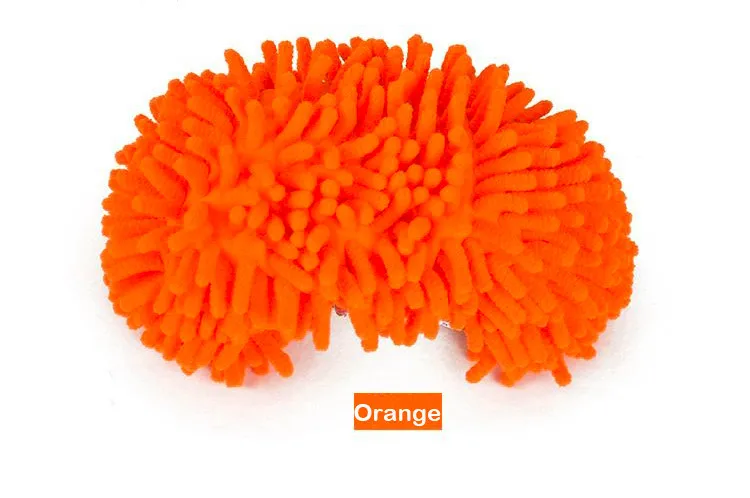 1 шт. многофункциональные тапочки-тряпка, непокрытые тапочки-швабры, костюм из чистой швабры - Цвет: Оранжевый