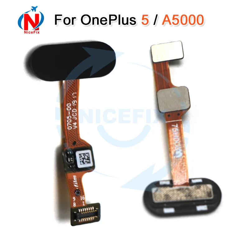 

For Oneplus 5 A5000 For Onplus 5T A5010 Fingerprint Button A5000 Unlock Key Sensor Flex Cable Free Shipping With Tracking Number