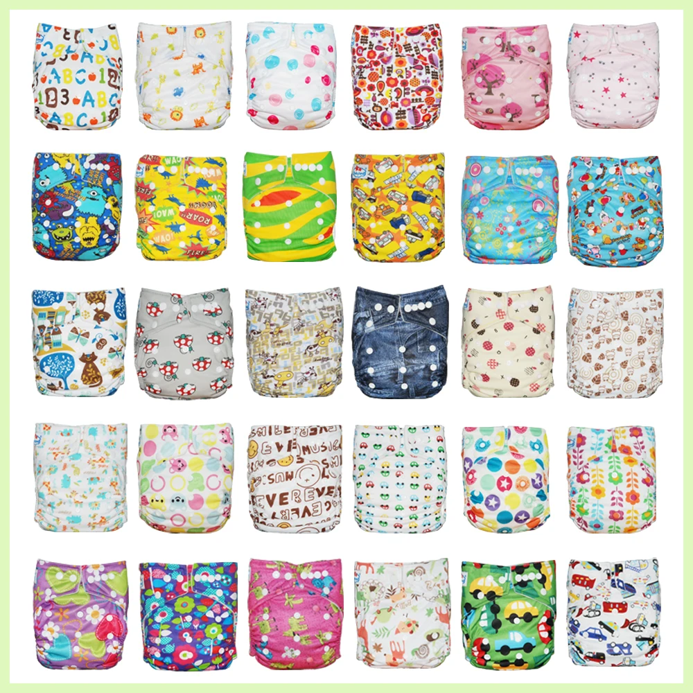 Baby Bamboo Charcoal Diapers 20 Pieces + Five Layers Bamboo Charcoal