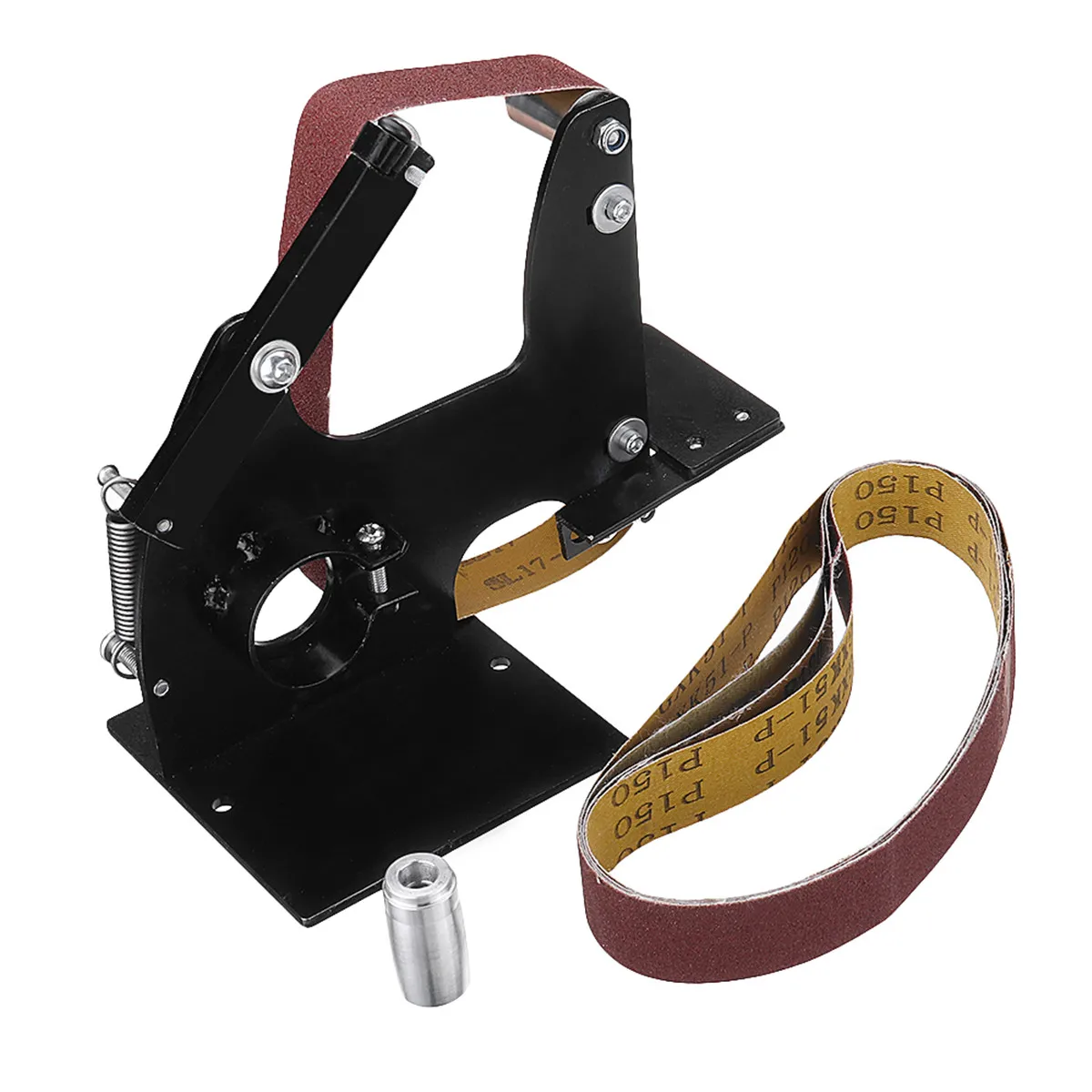 

Angle Grinder Belt Sander Attachment Metal Wood Sanding Belt With M14 Spindle For 115/125/150 Grinder