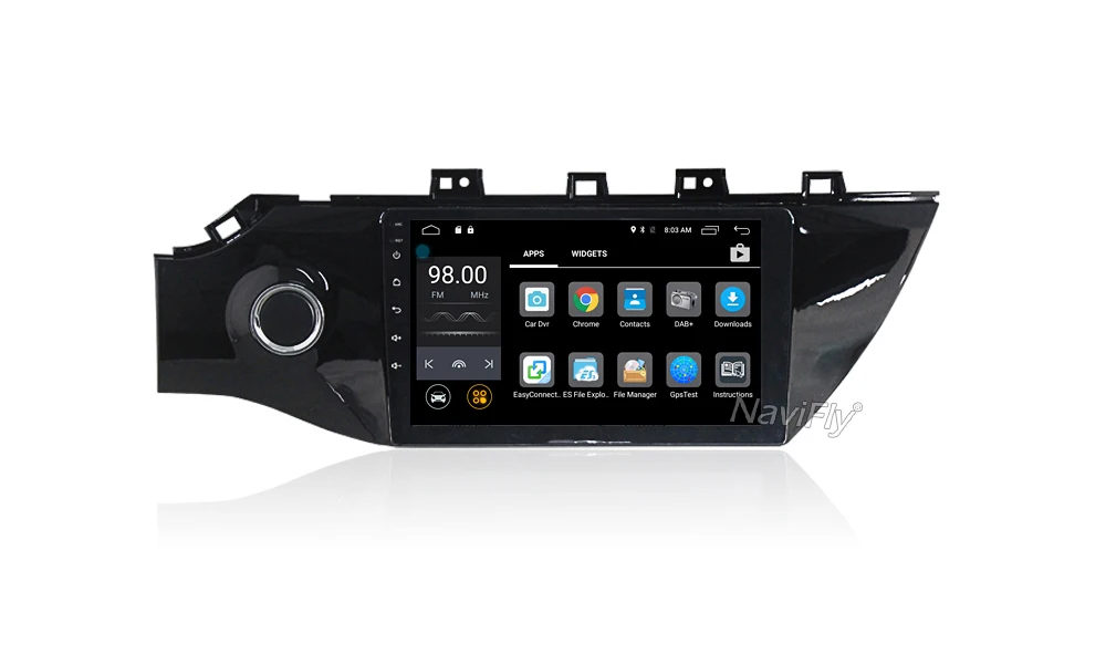 Best NaviFly 9" Android7.1 Car dvd player for KIA RIO K2 2017 KIA K2 with Car gps navigation multimedia 4G WIFI Free shipping 12