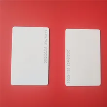 100Pcs/Lot 125KHZ RFID Cards EM4100 Proximity ID Waterproof Cards For Access Control Card Read Only door Entry Card
