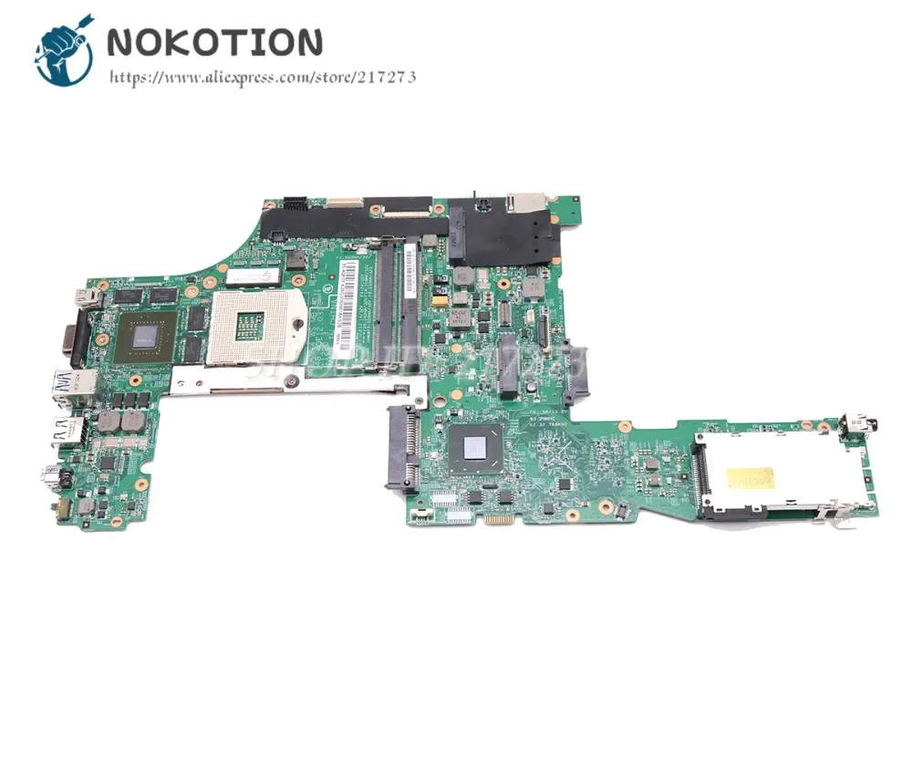 NOKOTION لينوفو ثينك باد W530 اللوحة المحمول كوادرو K1000M DDR3 04X1515 04X1503 04W6827 04X1505 48.4QE12.031 04X0497