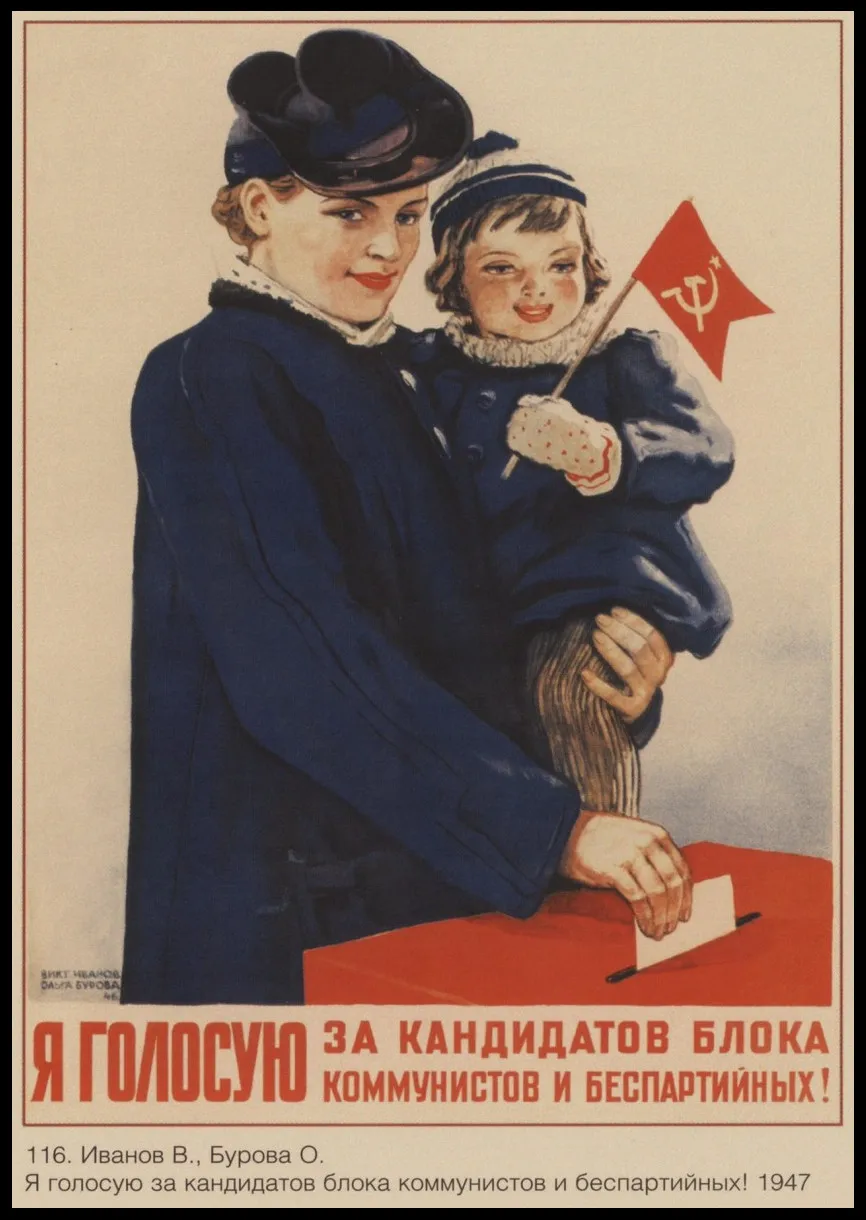 Новый ленинистский политический пропагандист времен Второй мировой войны