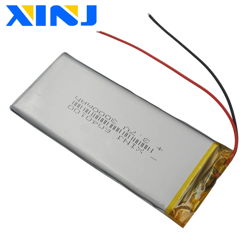 XINJ 3,7 V 3000 mAh литий-полимерный аккумулятор Li Po 6040100 для gps power bank электронная книга PDA MID плеер устройство DVD IPTV планшетный ПК MP5