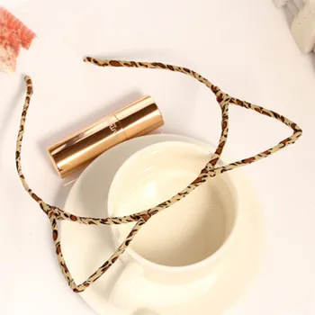 

1 PCS Women Girls Cat Ears Headband Accessories Styling Tools Hair Braider Styling Utensilios Para El Pelo Hair Tool