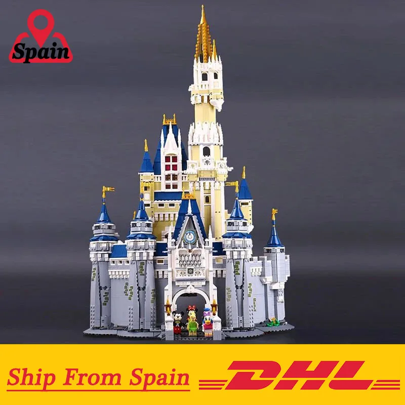

16008 Cinderella Princess Castle City set Model Building Block Kid DIY Toy Funny Birthday Compatible Legoingly 71040