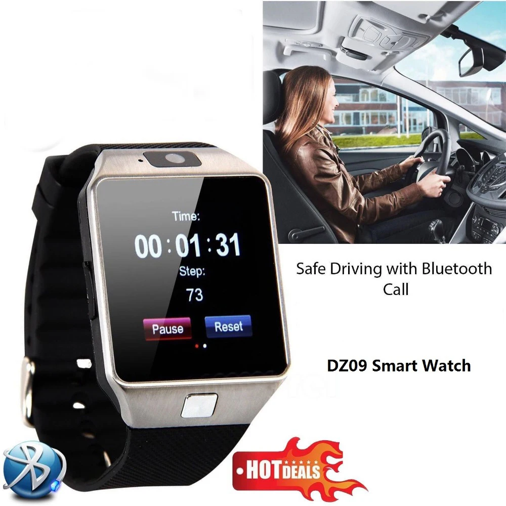 

2016 New Smart Watch dz09 With Camera Bluetooth WristWatch SIM Card Smartwatch For Ios Android Phones Support Multi languages P5