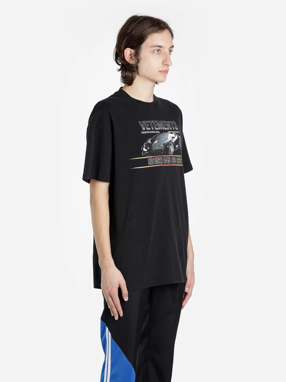 19SS Vetements, футболки, 1:1, настоящие метки, хлопок, Lamborghini, принт с автомобилем, футболки, уличная одежда, хип-хоп, туман, футболка Kanye West