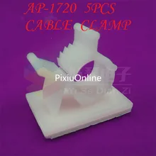 5 шт. YT487 палка Типа Зажим кабельный зажим AP-1720 провод фиксированное сиденье вискоза фиксированные винтовые отверстия