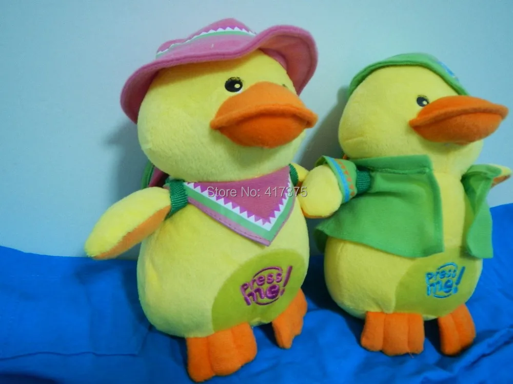 25cm Sounding yellow duck doll Imitation duck soun...
