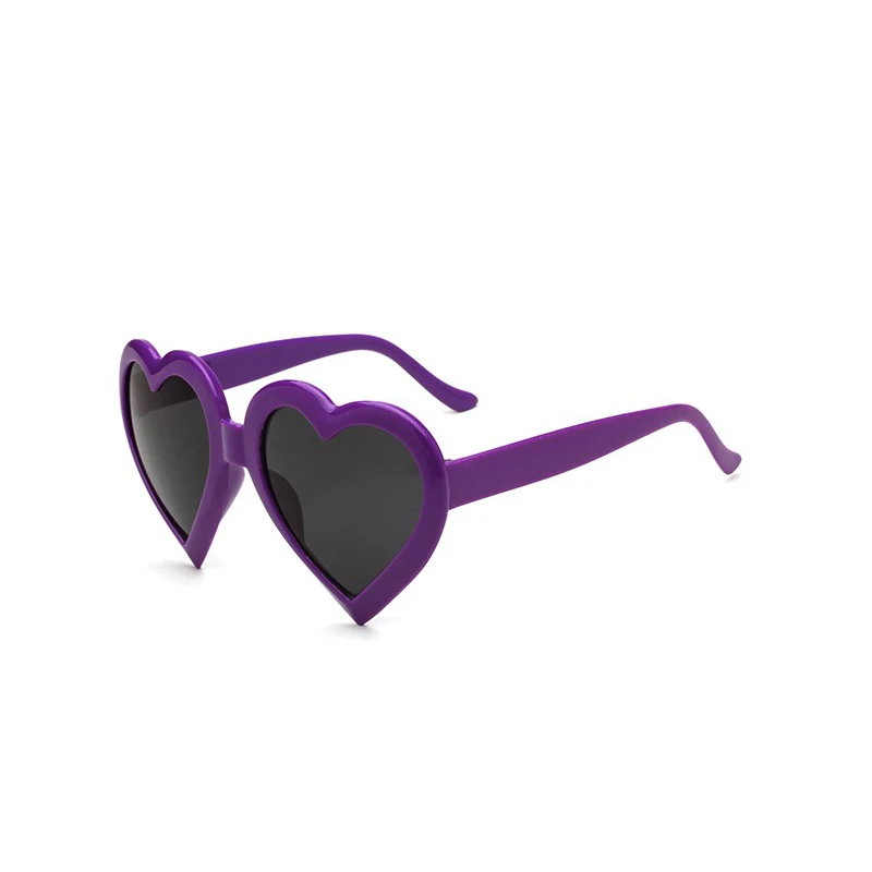 Ywjanp «любящее сердце» Солнцезащитные очки женские солнцезащитные очки "кошачий глаз" в винтажном стиле, подарок на Рождество, цвета: черный, розовый, красная сердечная форма Солнцезащитные очки для женщин uv400