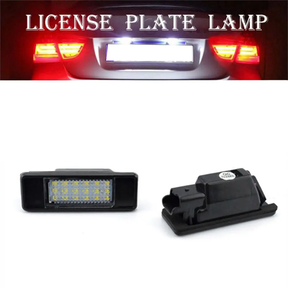 

2x Led License Number Plate Light For PEUGEOT 308 5d for hatchback 508 207 cc for CITROEN C2