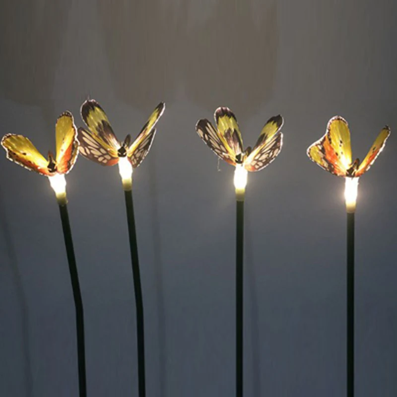 LED Solar Powered Butterfly Outdoor Garden Lawn light for Yard Lawn Landscape Decoration Lamp solar light (5)