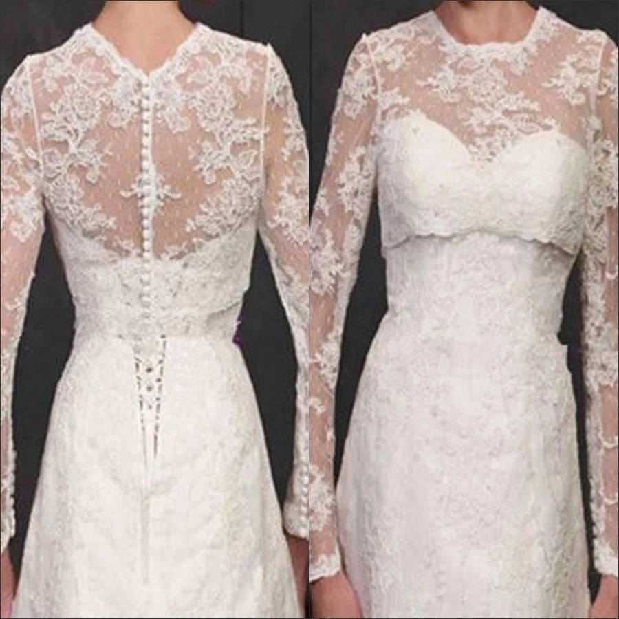 Buy Hot Sale Bolero For Prom Bridal Dresses Full Long