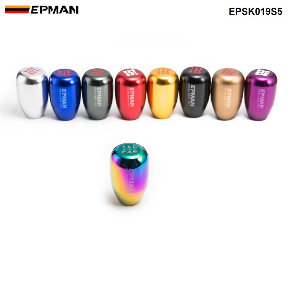 Спортивный EPMAN Универсальный Гоночный 5 скоростей Ручка переключения рулевого механизма автомобиля ручная автоматическая рукоятка для рычага переключения передач рычаг EPSK019S5