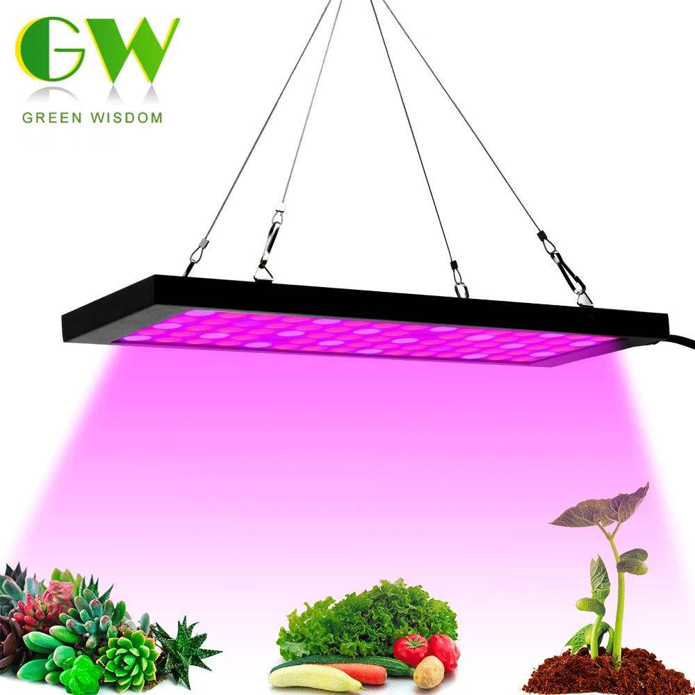

Full Spectrum Ultrathin LED Grow Light 40W for Indoor Greenhouse Tent Veg Bloom Plants Grow LED Light
