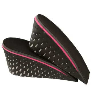 

1 Pair Unisex Air Cushion Height Increase Shoe Insoles Breathable Half Insole Taller Heel Lift 5cm