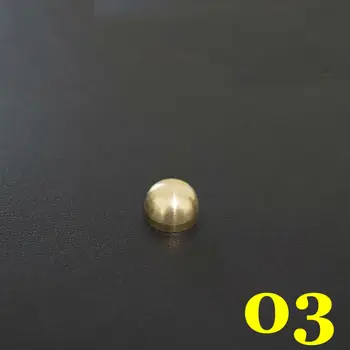 

50pc Q9-03 Solid Brass belt screw Chicago Screw Leathercraft