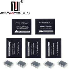 5x NP-W126S NP W126S Battery + 5 Battery box for Fujifilm Fuji XT3 XA5 XT20 XT2 XT1 XH1 XT10 XE3 X100F SHIP WITH TRACKING NUMBER