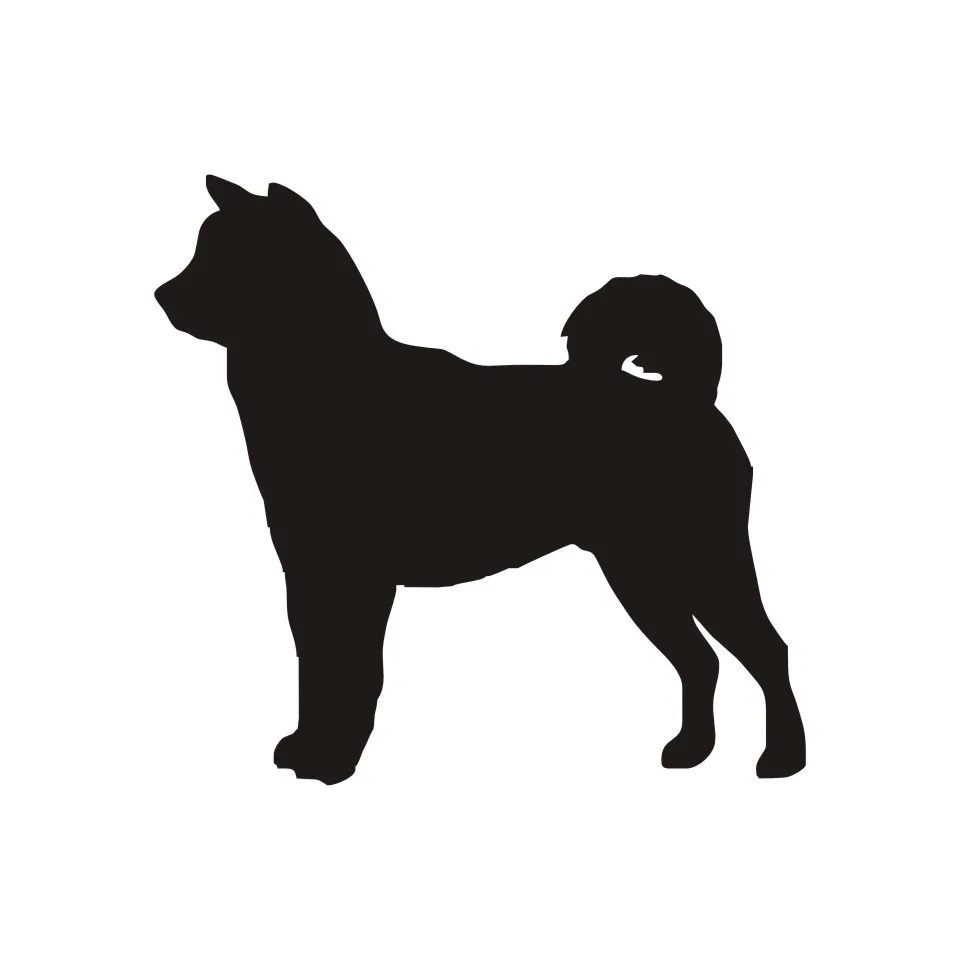Shiba Inu Dog Vinyl Decal Lovely Car Stickers Car Window Styling Decoration Accessories Fashion Car Body Wall Sticker 10.29 (4)