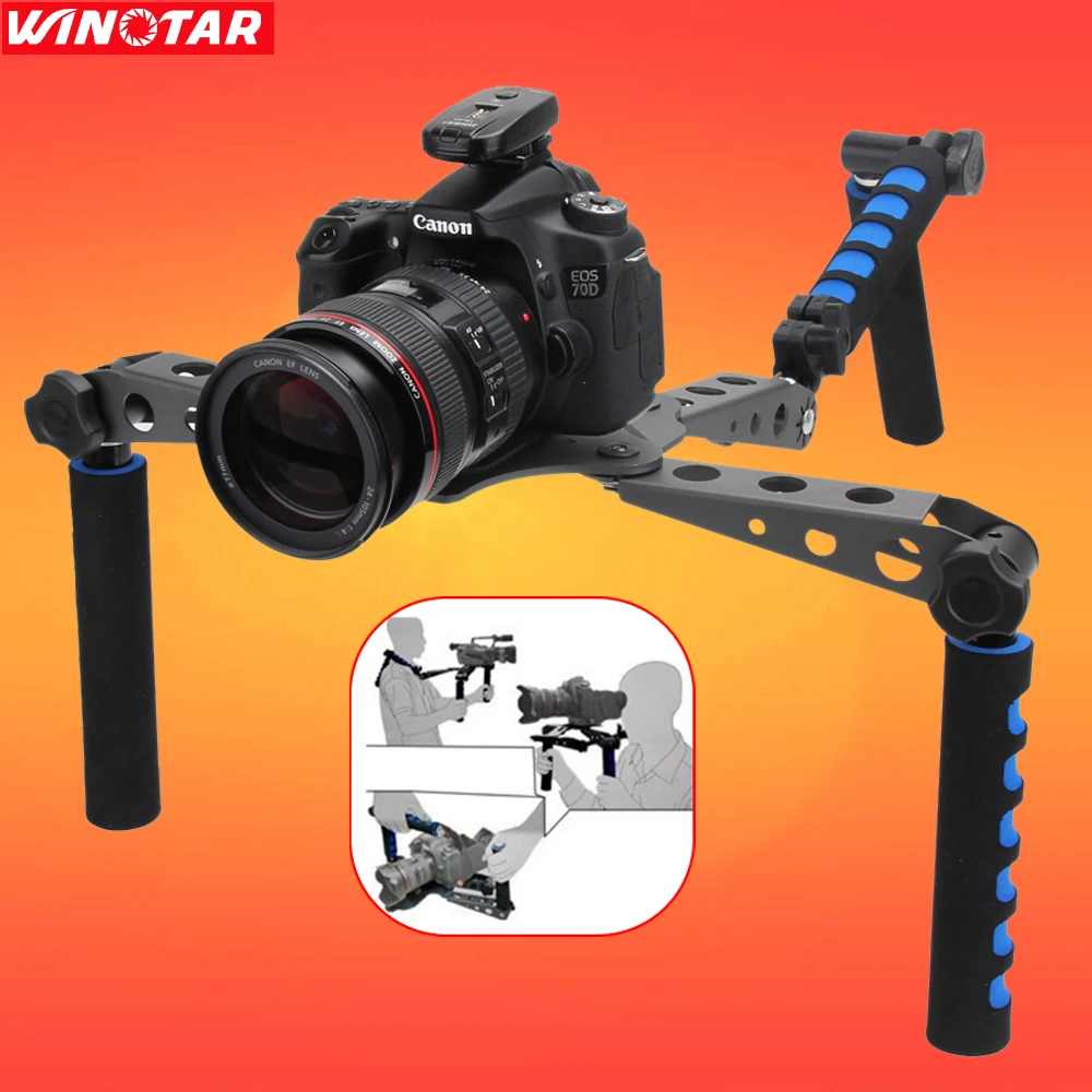 DSLR Camera Camcorder Aluminium Alloy Foldable DSLR Rig