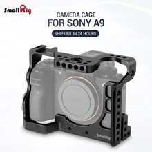 SmallRig A9 ячейки для sony A9 облегающие Камера клетка с НАТО Rail Холодный башмак светлая Вес Камера комплект 2013