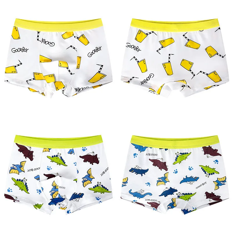 adiasen Little Boys 5-Packs Underwear Hipster Knickers Briefs Boxer Cotton Car