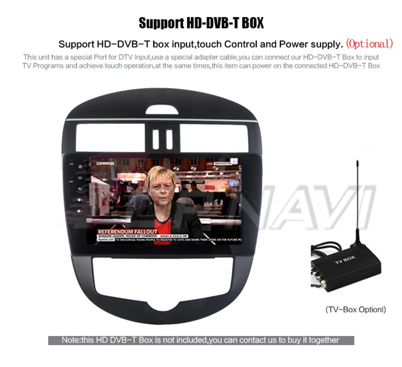 gps navigation android For Nissan Tiida H 2013