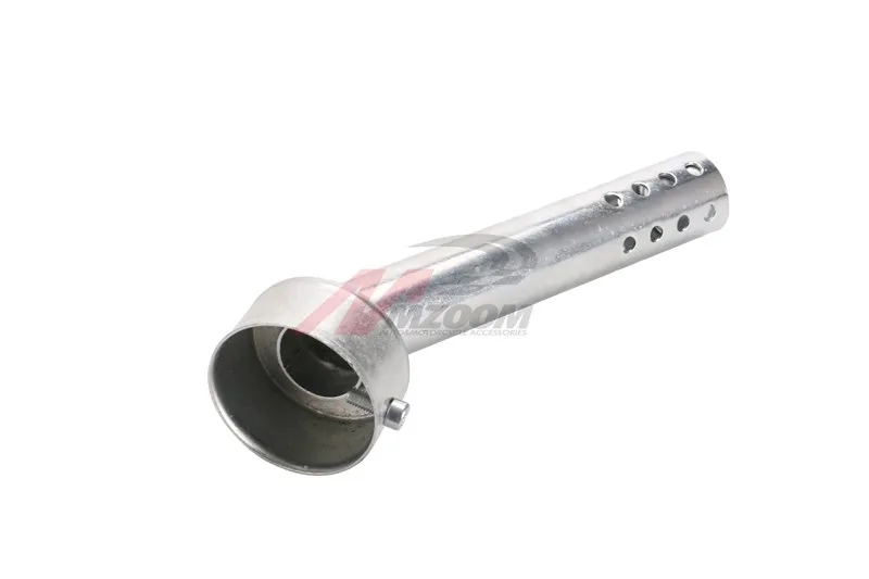 48mm Motorcycle Angled Exhaust Muffler Insert Baffle End Can DB Killer Silencer Muffler elbow 175MM Length