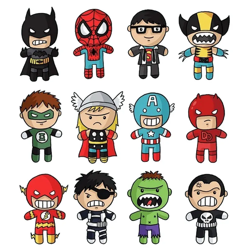 

1 PC Hero Acrylic Badges for Clothes Icon on Backpack Pin Brooch