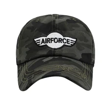 Повседневная дышащая бейсбольная кепка Солнцезащитная хлопковая шляпа Головной убор Спортивная одежда для улицы с регулируемой застежкой сзади