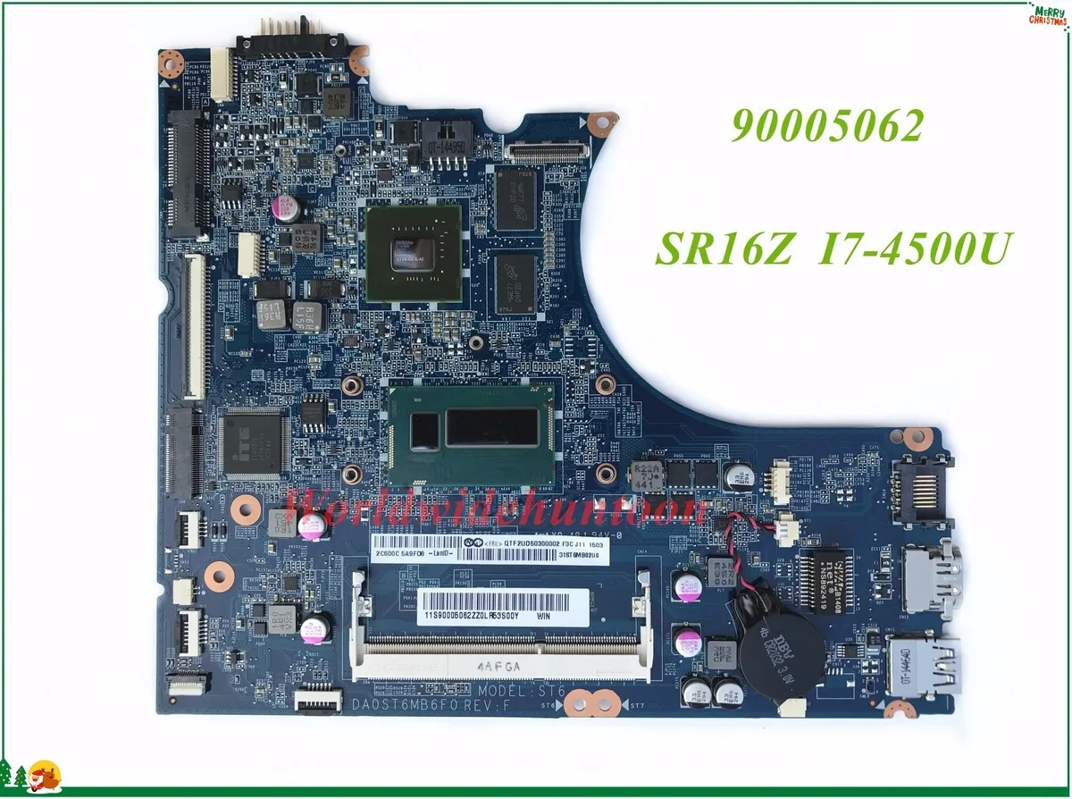 Материнская плата MB 90005062 для Lenovo IdeaPad Flex 15 серий материнская ноутбука DA0ST6MB6F0