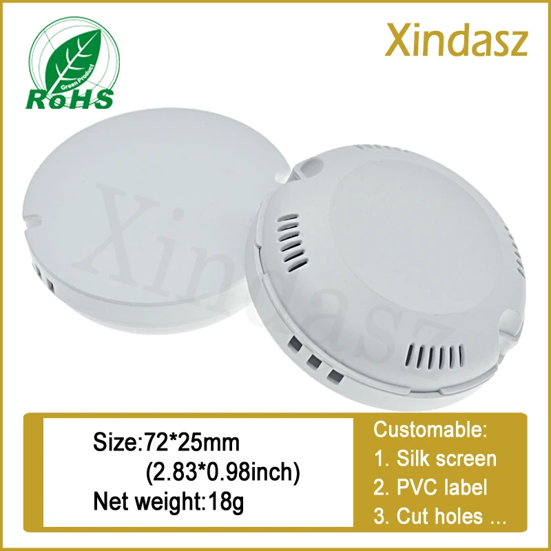 

72*25 mm LED drive power transformer ballast controller non-isolated plastic case plastic box