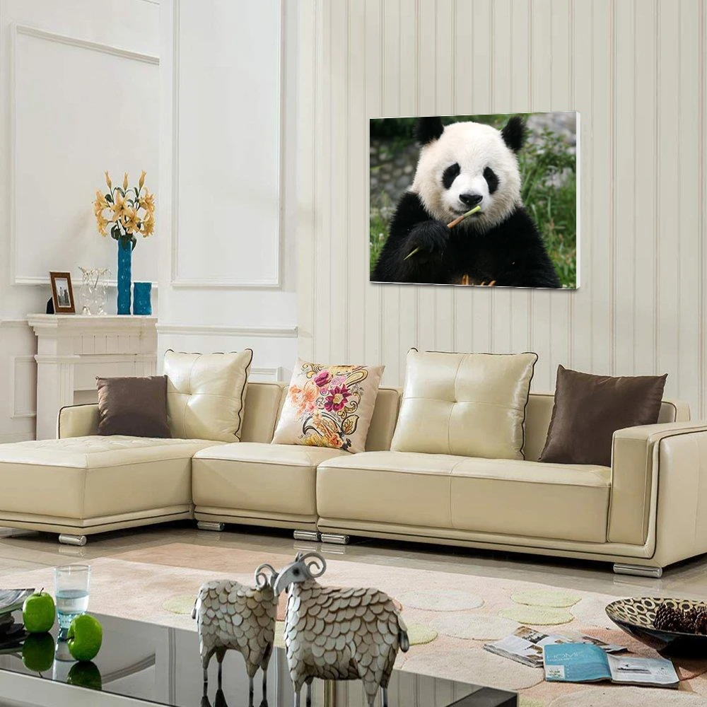 

Vintage Abstract Chinese Panda Animal Posters and Prints Wall Artwork Canvas Printing for Home Decor Bedroom Decoration No Frame