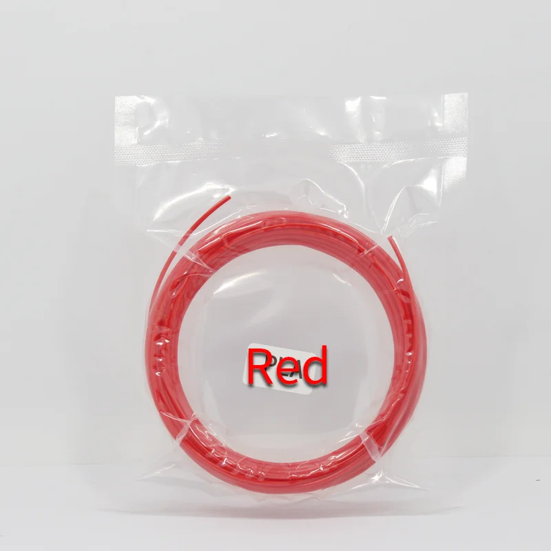 10 м PLA 1,75 мм нити печатные материалы пластик для 3d принтера экструдер ручка аксессуары красочные для 3d принтера - Цвет: Red