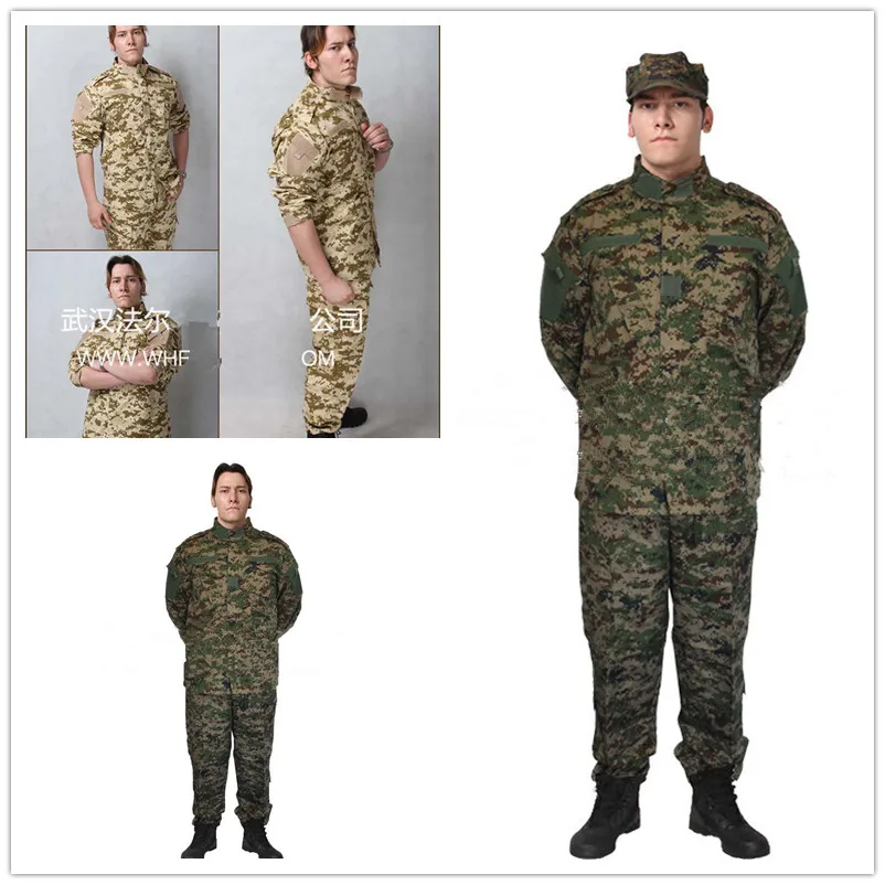 Russia Army Desert /Jungle CAMO Suit ACU BDU TACTICAL Camouflage Suit sets CS Combat Military Paintball Uniform Jacket & Pants
Russia Army Desert /Jungle CAMO Suit ACU BDU TACTICAL Camouflage Suit sets CS Combat Military Paintball Uniform Jacket & Pants