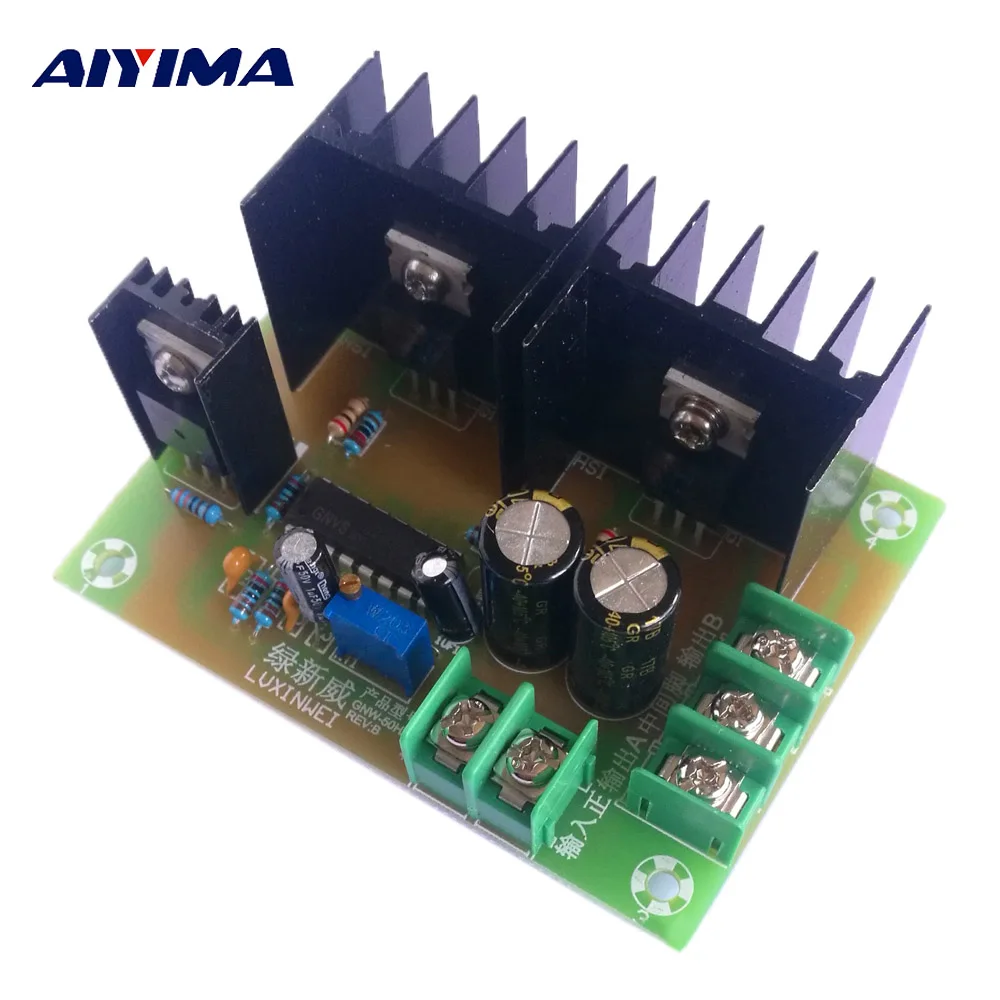 

AIYIMA 1Pc 12V 300W Inverter Drive Main Board Low Frequency Iron Converter Module Transformer 50HZ